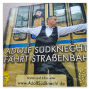 Theateraktion „Adolf Südknecht fährt Straßenbahn“ | 04.09.2022
