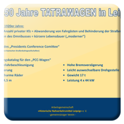50 Jahre Tatrawagen in Leipzig