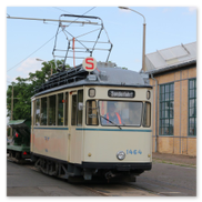 Typ 22s | Triebwagen 1464 mit Muldenkipplore 5590